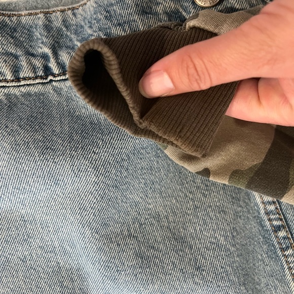 H&M Camouflage Jean Jacket - Picture 9 of 9